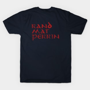 Wheel of Time - Rand Mat Perrin T-Shirt